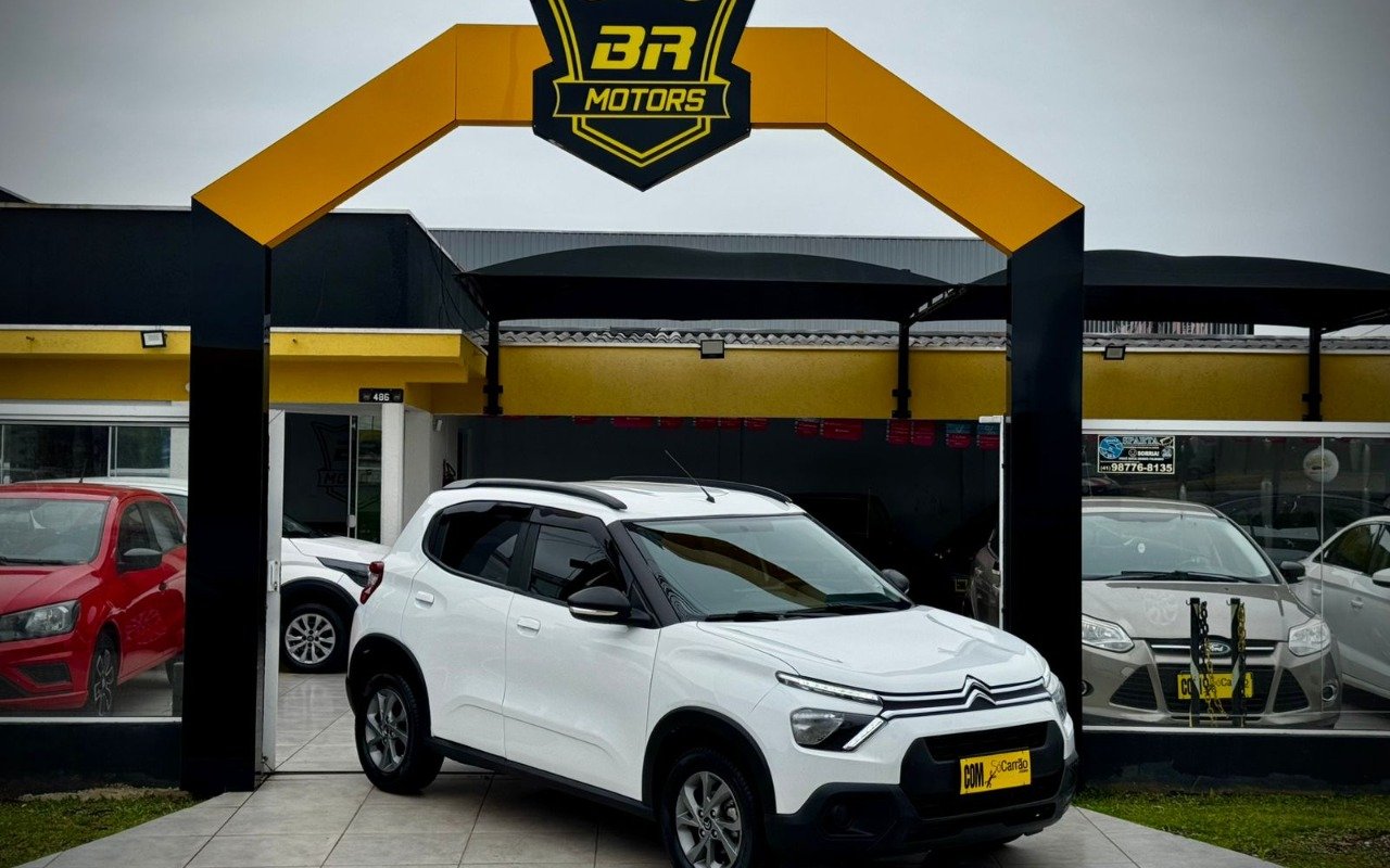 Citroën C3 Feel 1.0 Flex 6V 5p Mec. na cor Branco em Campina Grande do Sul / PR - 918547