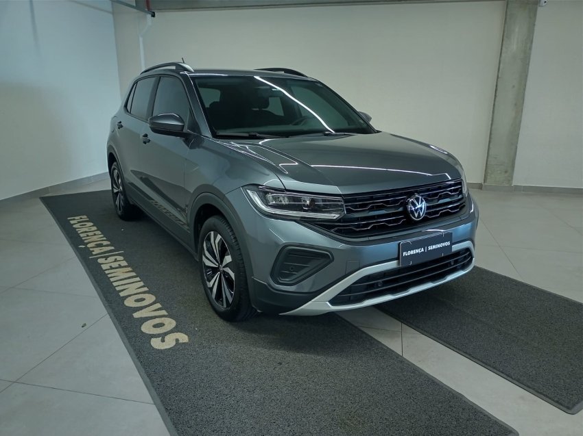 Volkswagen T-Cross 200 TSI 1.0 Flex 12V 5p Aut. na cor Cinza em Curitiba / PR - 918743