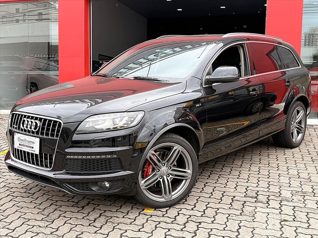 Audi Q7 3.0 V6 TFSI Quat.Tip.5p/ Perf.(Híb.) na cor Preto em Campinas / SP - 918789