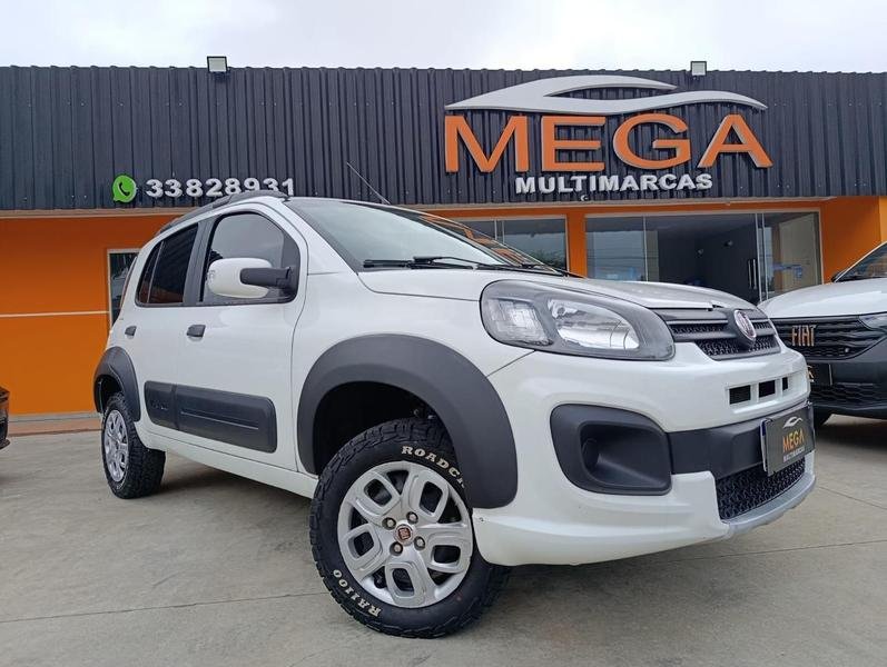 Fiat Uno ATTRACTIVE 1.0 Flex 6V 5p na cor Branco em São José dos Pinhais / PR - 919213