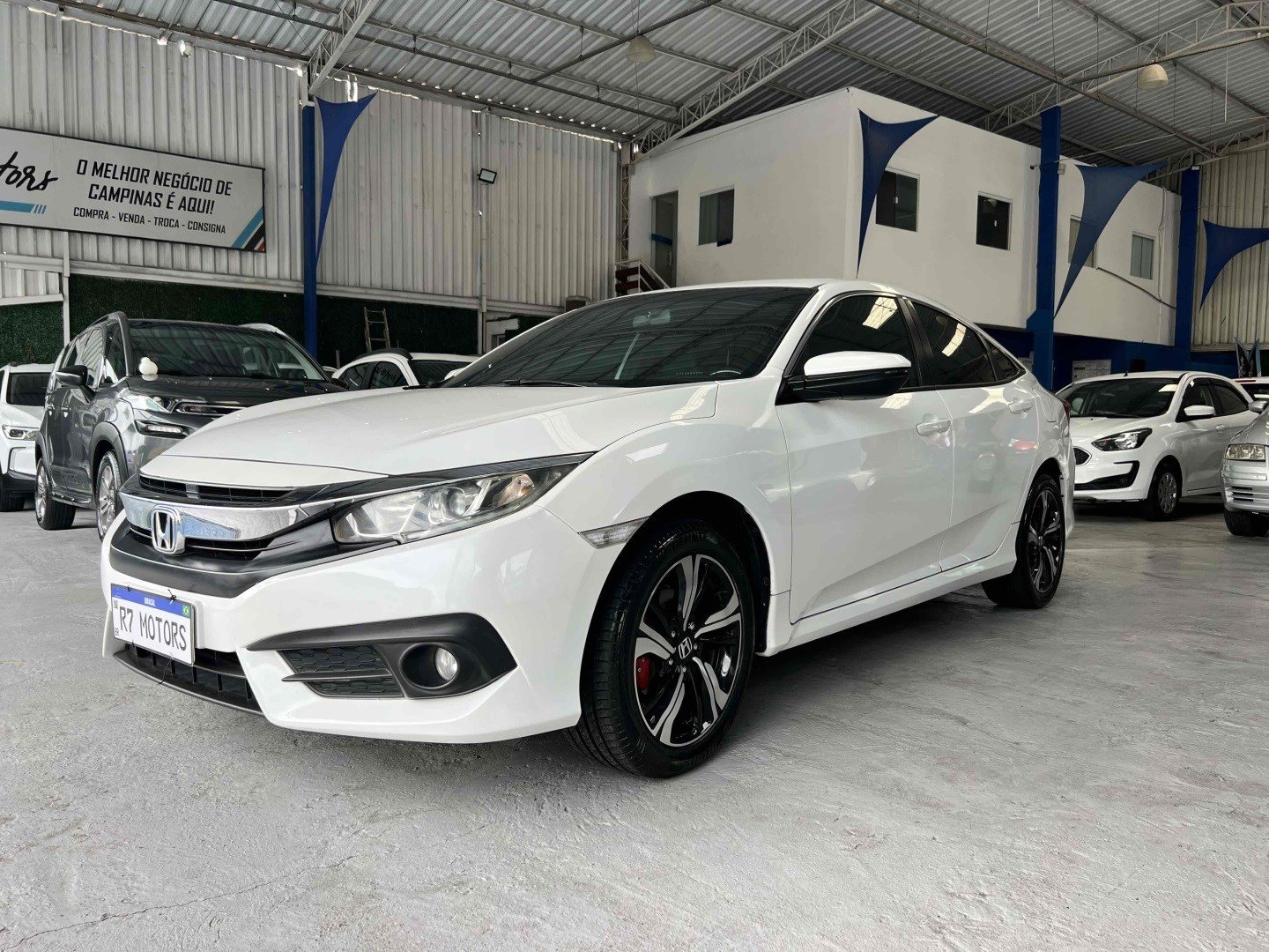 Honda Civic Sedan EXL 2.0 Flex 16V Aut.4p na cor Branco em Campinas / SP - 919231
