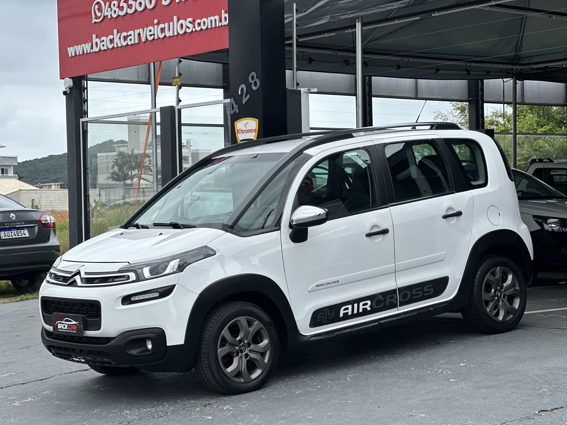 Citroën C3 Aircross Live 1.6 Flex 16V 5p Mec. na cor Branco em Palhoça / SC - 919449
