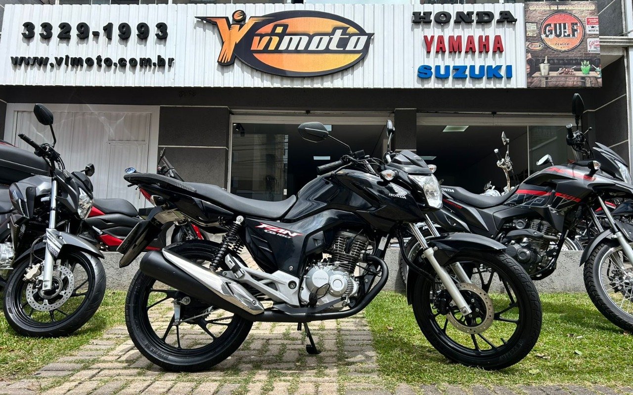 Honda CG 160 FAN Flex  na cor Preto em Curitiba / PR - 919607
