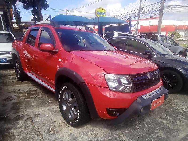 Renault Duster Oroch Dyna. 2.0 Flex 16V Aut. na cor Vermelho em Curitiba / PR - 919838