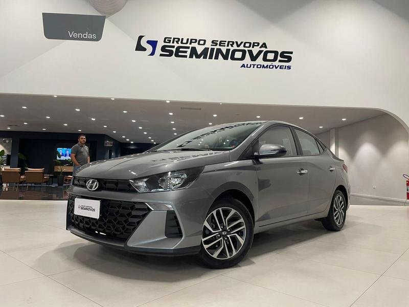 Hyundai HB20S Limited Plus 1.0 Flex 12V Mec. na cor Cinza em Umuarama / PR - 920077