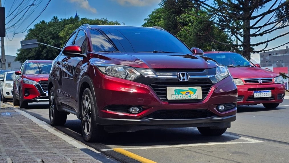 Honda HR-V EXL 1.8 Flexone 16V 5p Aut. na cor Vermelho em Ponta Grossa / PR - 920313