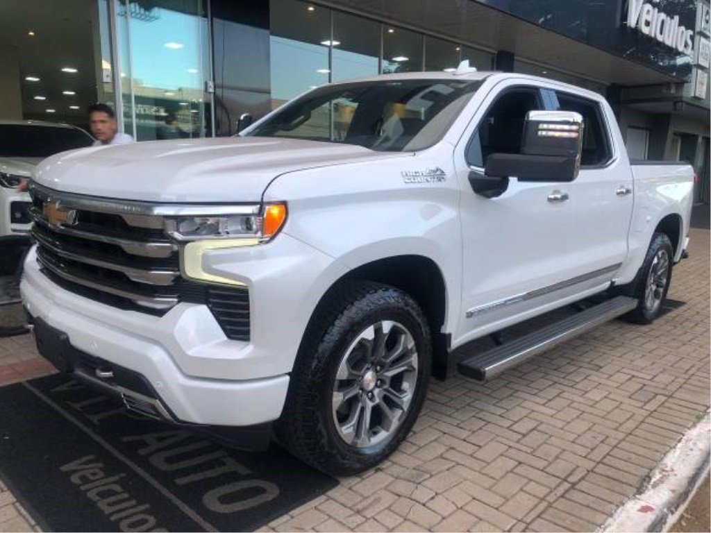 Chevrolet Silverado High Country 5.3 V8 AWD Aut. na cor Branco em Maringá / PR - 920854