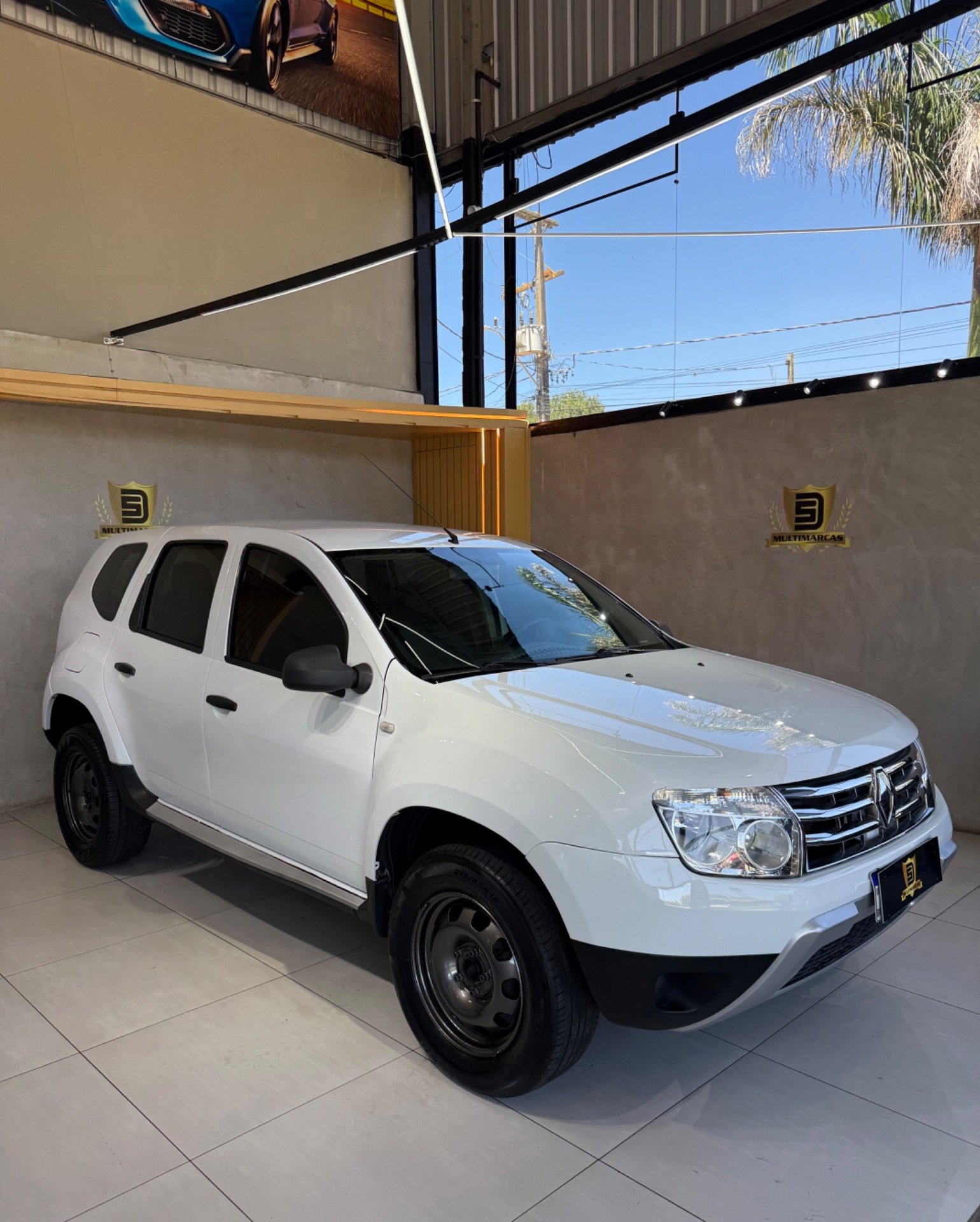 Renault Duster 1.6 Hi-Flex 16V Mec. na cor Branco em Ponta Grossa / PR - 920966