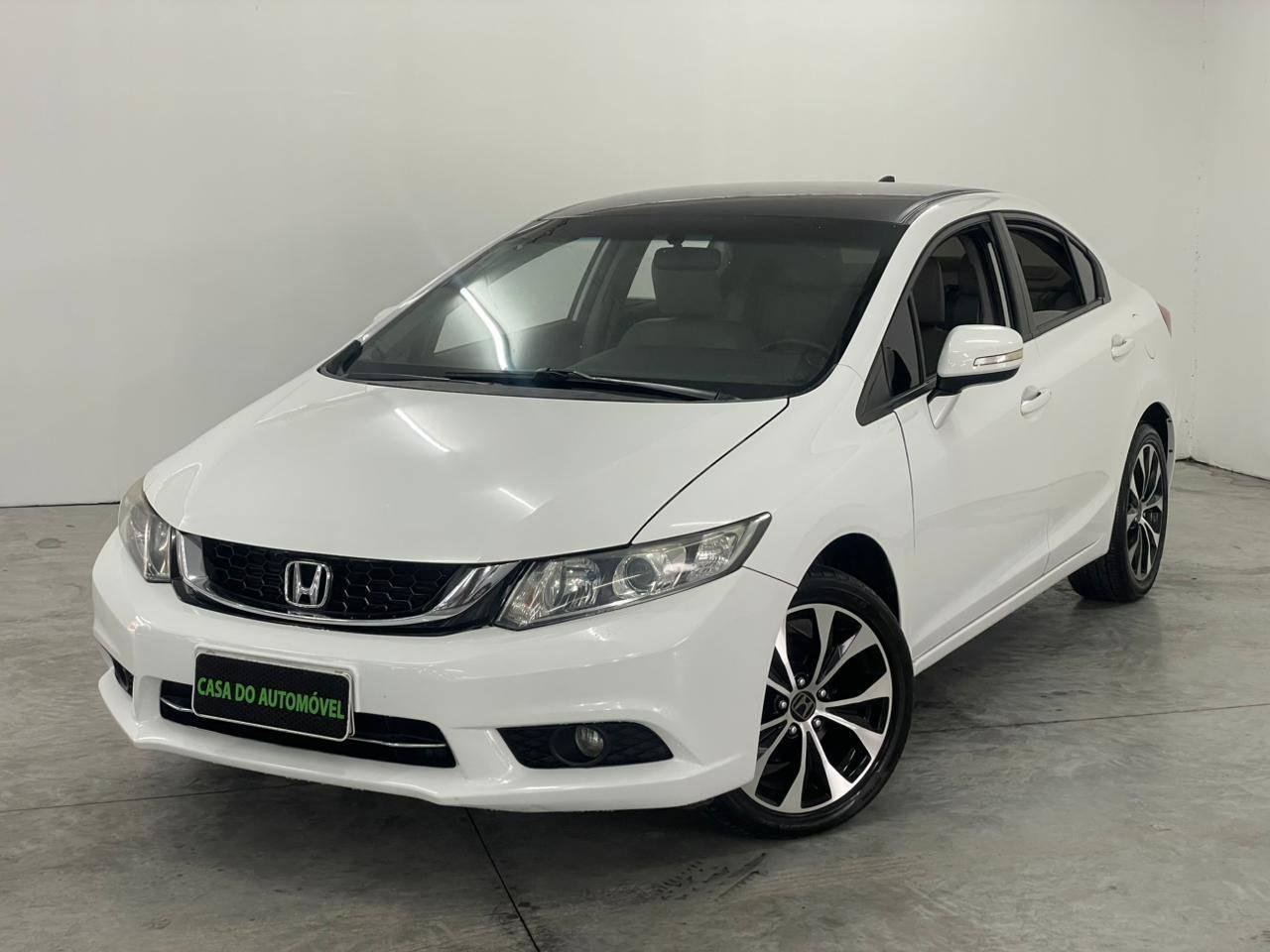 Honda Civic Sedan LXR 2.0 Flexone 16V Aut. 4p na cor Branco em Jaraguá do Sul / SC - 921501
