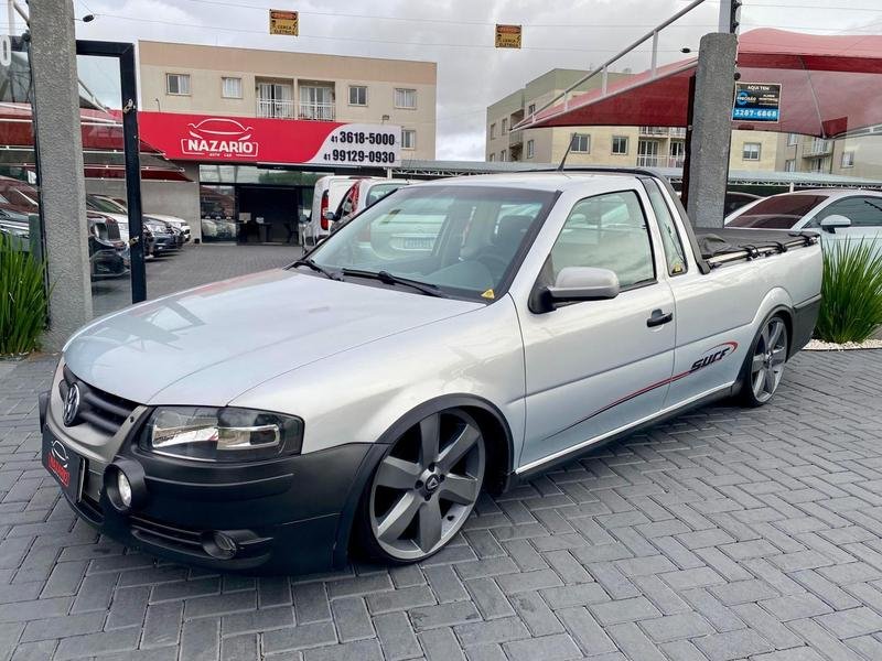 Volkswagen Saveiro SURF 1.6 Mi Total Flex 2p na cor Prata em Curitiba / PR - 921520