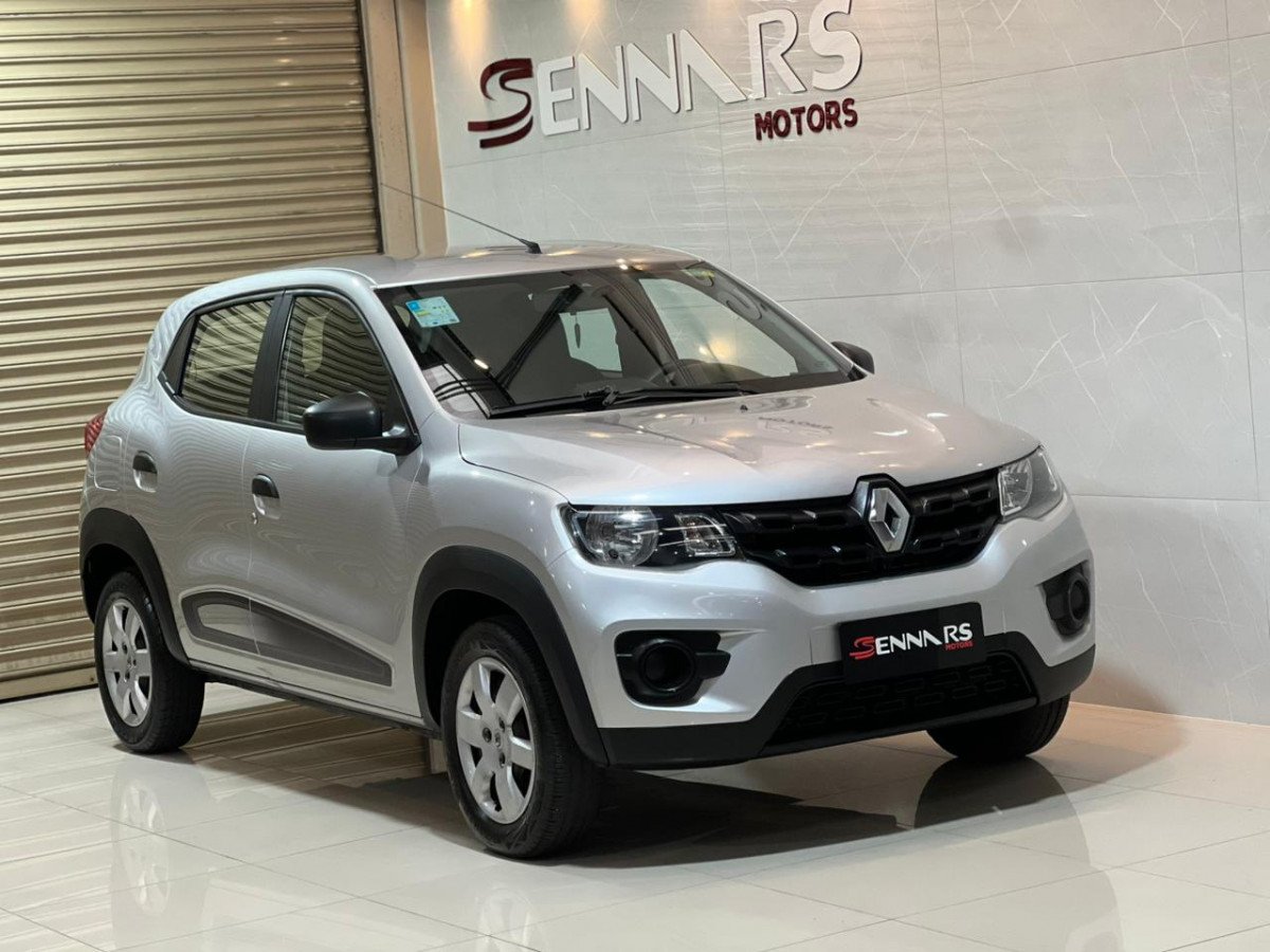 Renault Kwid Zen 1.0 Flex 12V 5p Mec. na cor Prata no Cachoeirinha / RS - 921521