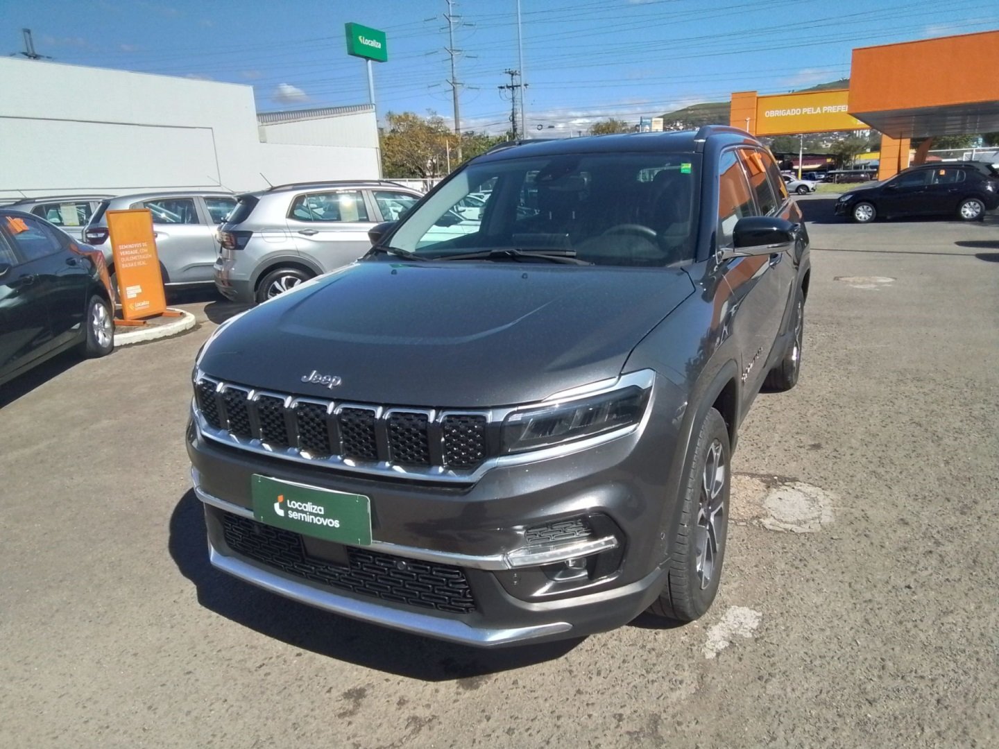 Jeep Commander Limited T270 1.3 TB Flex Aut. na cor Cinza em Chapecó / SC - 921551