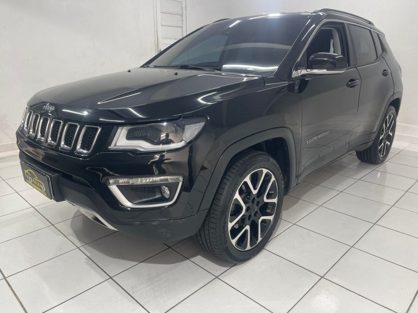 Jeep Compass LIMITED 2.0 4x4 Diesel 16V Aut. na cor Preto em Curitiba / PR - 921681
