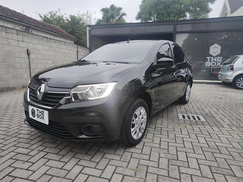 Renault Logan Zen Flex 1.0 12V 4p Mec. na cor Preto em Curitiba / PR - 921743