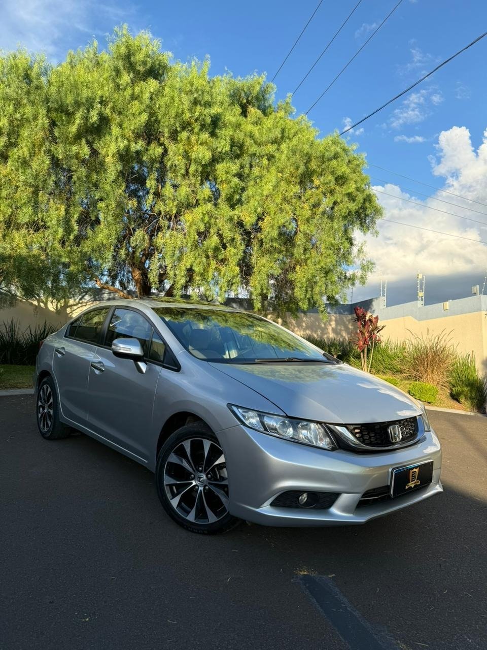 Honda Civic Sedan EXR 2.0 Flexone 16V Aut. 4p na cor Prata em Ponta Grossa / PR - 921897