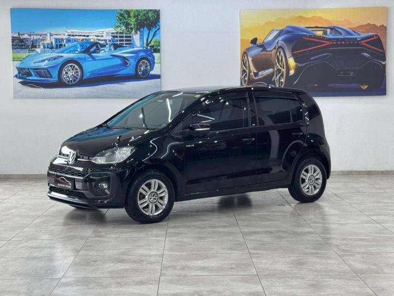 Volkswagen Up! black/white/red 1.0 T. Flex 12V 5p na cor Preto em Colombo / PR - 921999