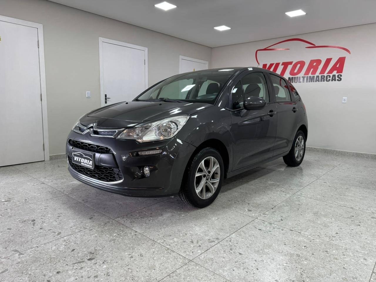 Citroën C3 Tendance 1.5 Flex 8V 5p Mec. na cor Cinza em Joinville / SC - 922080