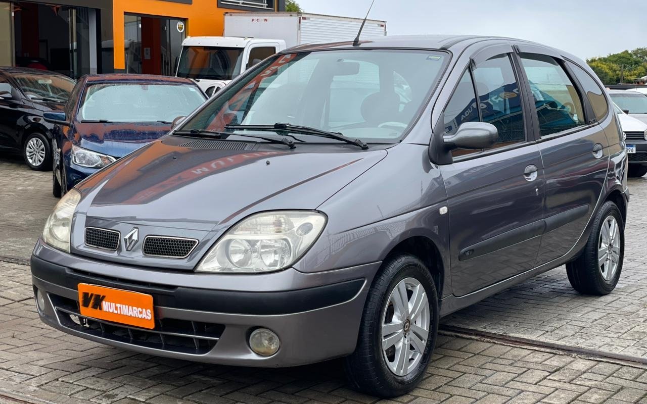 Renault Scénic RT/Auth/Auth/Kids Hi-Flex 1.6 16V na cor Cinza em Curitiba / PR - 922156