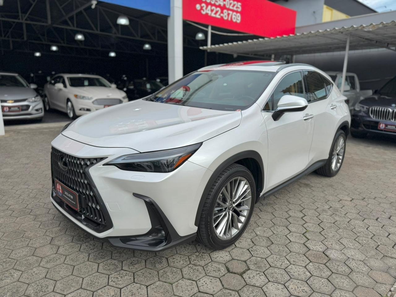 Lexus NX-350h Luxury 2.5 16V Aut. (Híb.) na cor Branco em Joinville / SC - 922286