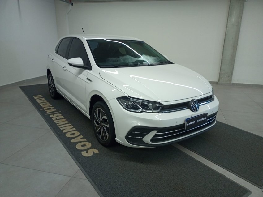Volkswagen Polo Highline TSI 1.0 Flex 12V Aut. na cor Branco em Curitiba / PR - 922430
