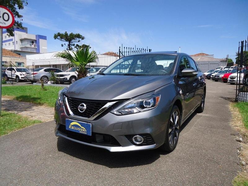 Nissan Sentra SL 2.0/ 2.0 Flex Fuel 16V Aut. na cor Cinza em Curitiba / PR - 922561