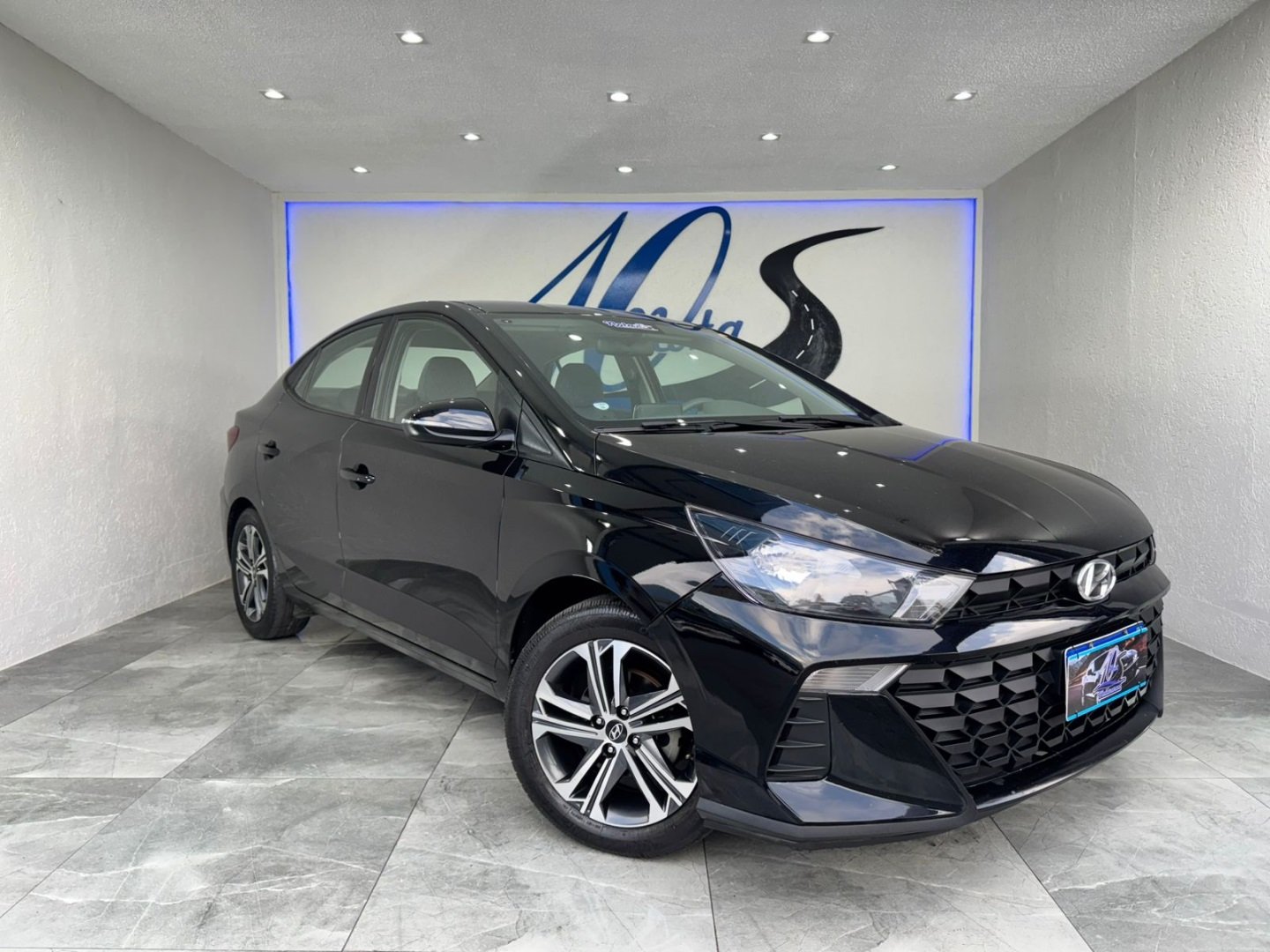 Hyundai HB20S Comfort Plus 1.0 TB Flex 12V Aut na cor Preto em Curitiba / PR - 923717