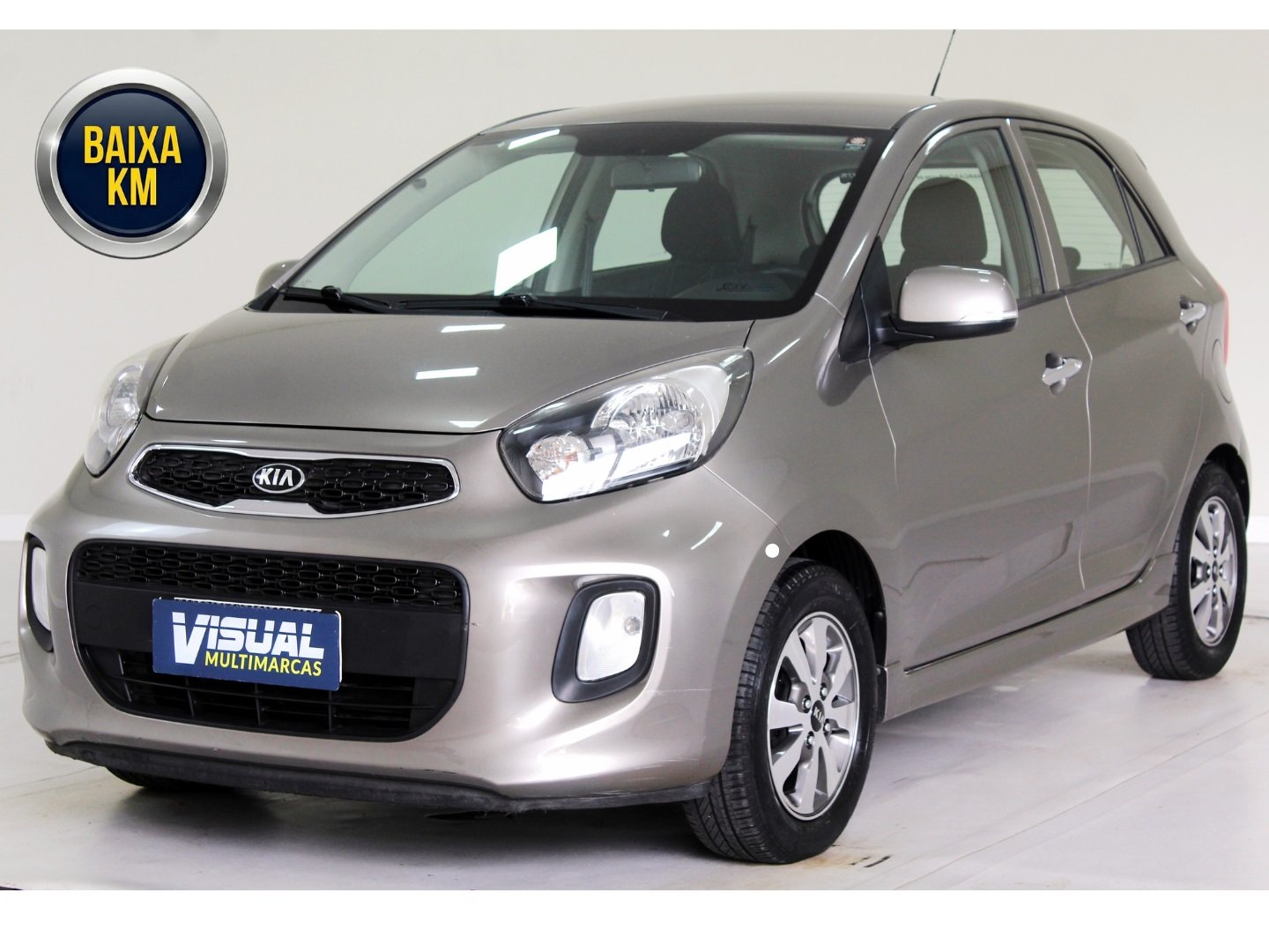 Kia Picanto EX 1.1/1.0/ 1.0 Flex Aut. na cor Cinza em Curitiba / PR - 924157