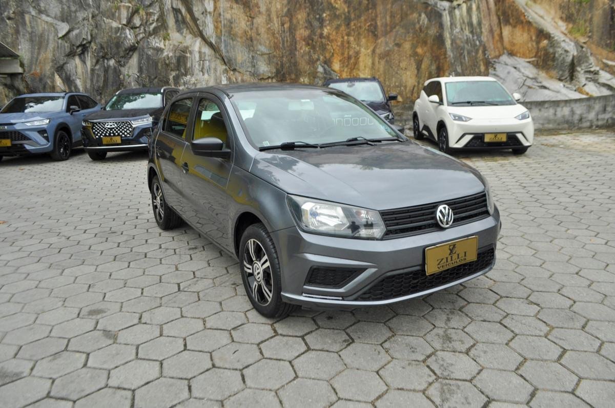 Volkswagen Gol Trendline 1.6 T.Flex 8V 5p na cor Cinza em Florianópolis / SC - 924218