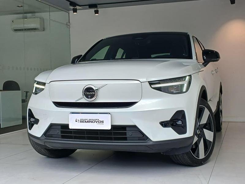Volvo C40 Twin Ultimate (Elétrico) na cor Branco em Curitiba / PR - 924364