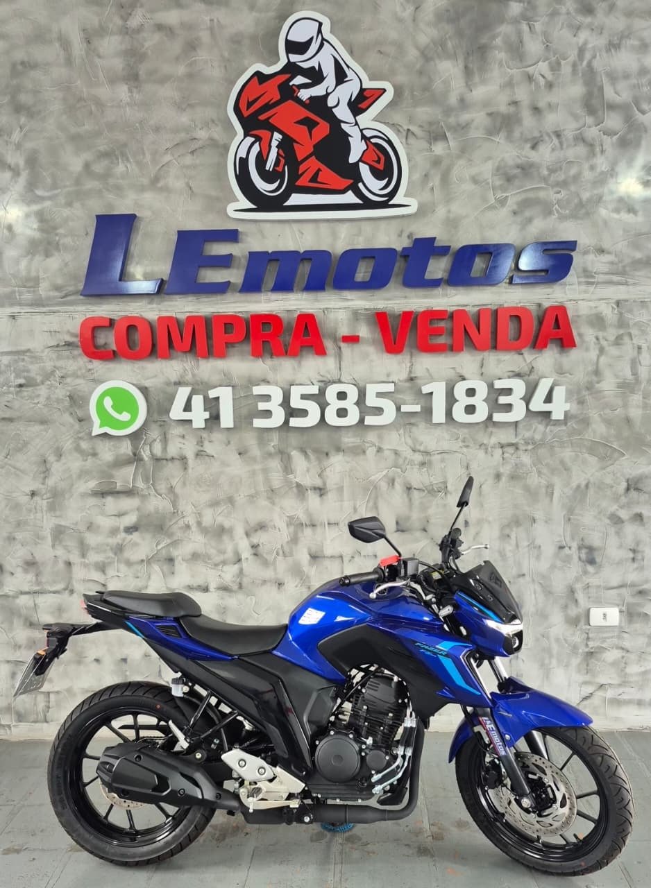 YAMAHA FZ25 250 FAZER CONNECTED  na cor Azul em Curitiba / PR - 924398