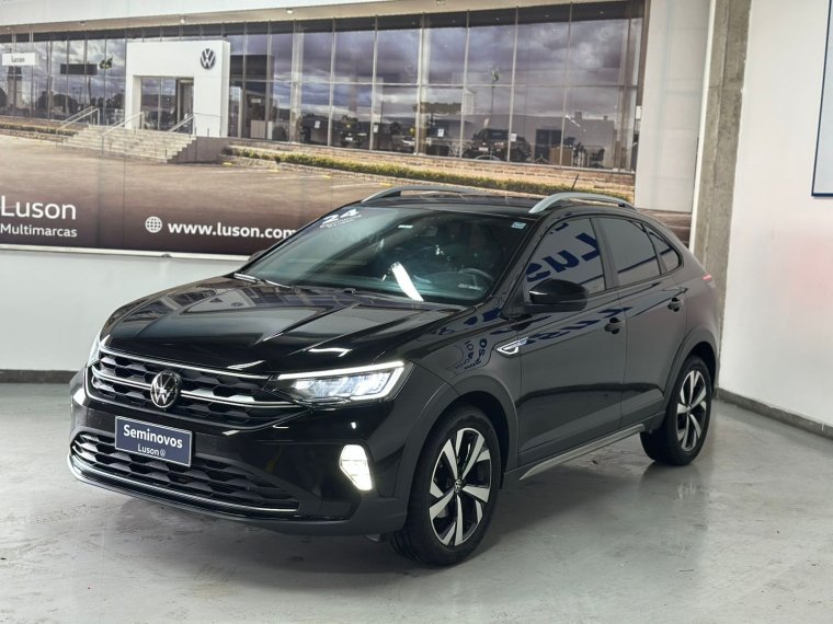 Volkswagen Nivus Highline 1.0 200 TSI Flex Aut. na cor Preto em São José dos Pinhais / PR - 924440