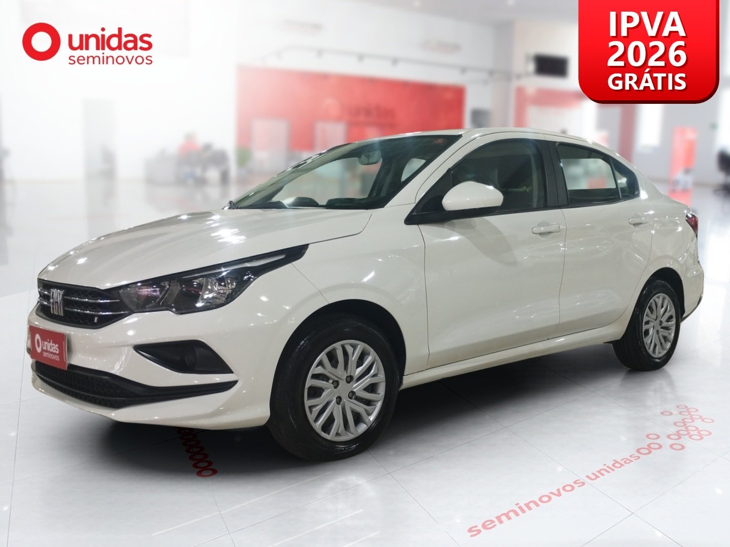 Fiat Cronos DRIVE 1.3 8V Flex na cor Branco no Canoas / RS - 924706