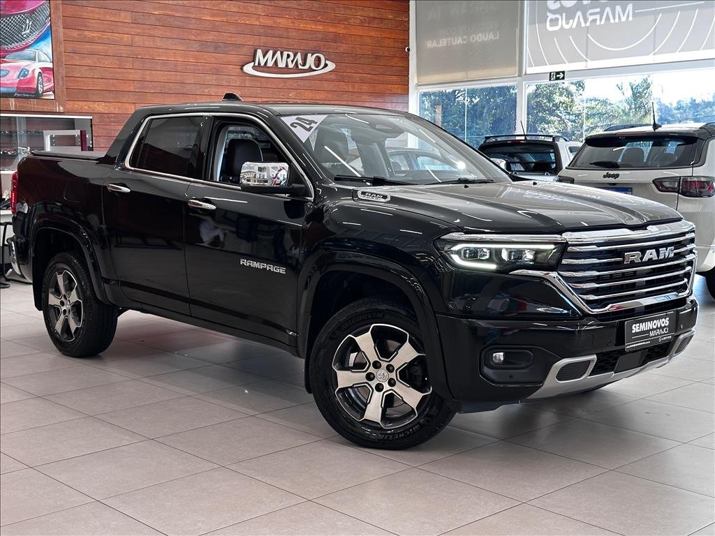 RAM Rampage LAR. HURR. 4 2.0 TB CD 4X4 Aut. na cor Preto em Londrina / PR - 924852