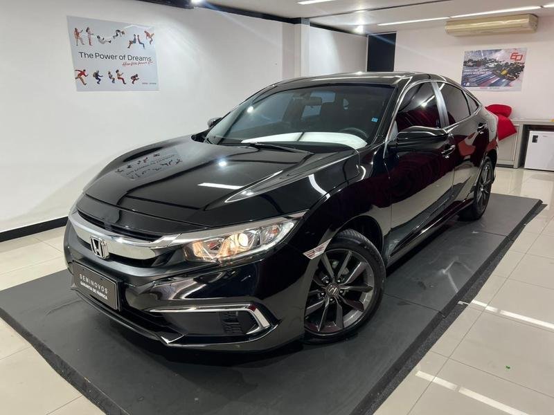 Honda Civic Sedan LX 2.0 Flex 16V Aut. 4p na cor Preto em São José dos Pinhais / PR - 924950