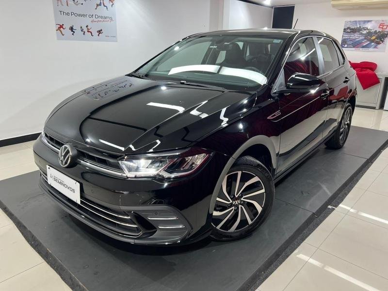 Volkswagen Polo Highline TSI 1.0 Flex 12V Aut. na cor Preto em São José dos Pinhais / PR - 925017