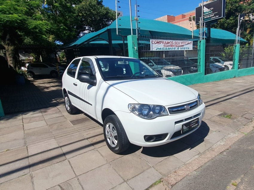 Fiat Palio 1.0 ECONOMY Fire Flex 8V 2p na cor Branco no Porto Alegre / RS - 925324