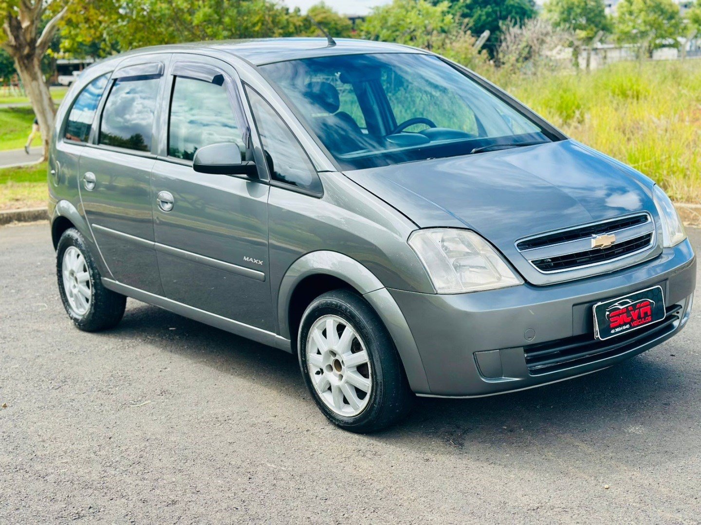 Chevrolet Meriva Maxx 1.4 MPFI 8V ECONOFLEX 5p na cor Cinza em Guarapuava / PR - 925410