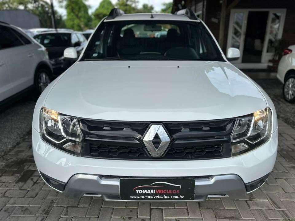 Renault Duster Oroch Dyna. 1.6 Flex 16V Mec. na cor Branco em Joinville / SC - 925592