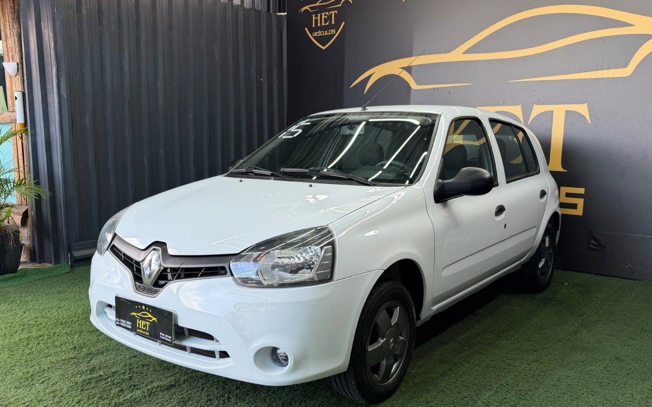 Renault Clio Authentique 1.0/1.0 Hi-Power 16V 3p na cor Branco no Canoas / RS - 925695