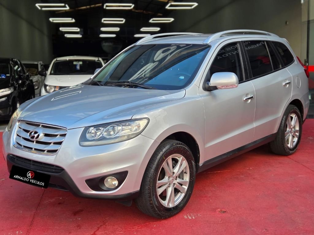 Hyundai Santa Fé GLS 3.5 V6 4x4 Tiptronic na cor Prata em Campinas / SP - 925730