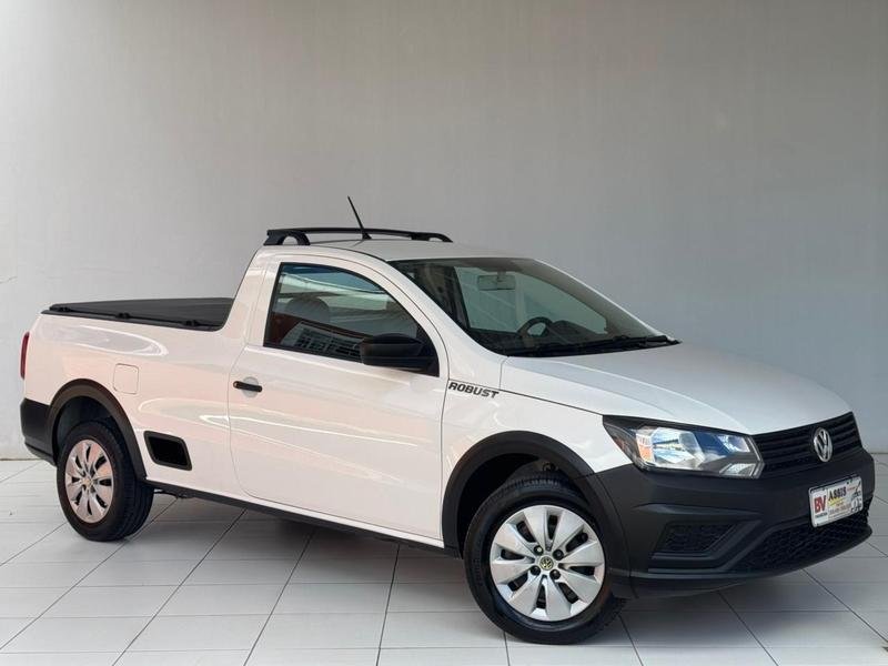 Volkswagen Saveiro Robust 1.6 Total Flex 8V na cor Branco em Campo Largo / PR - 925803