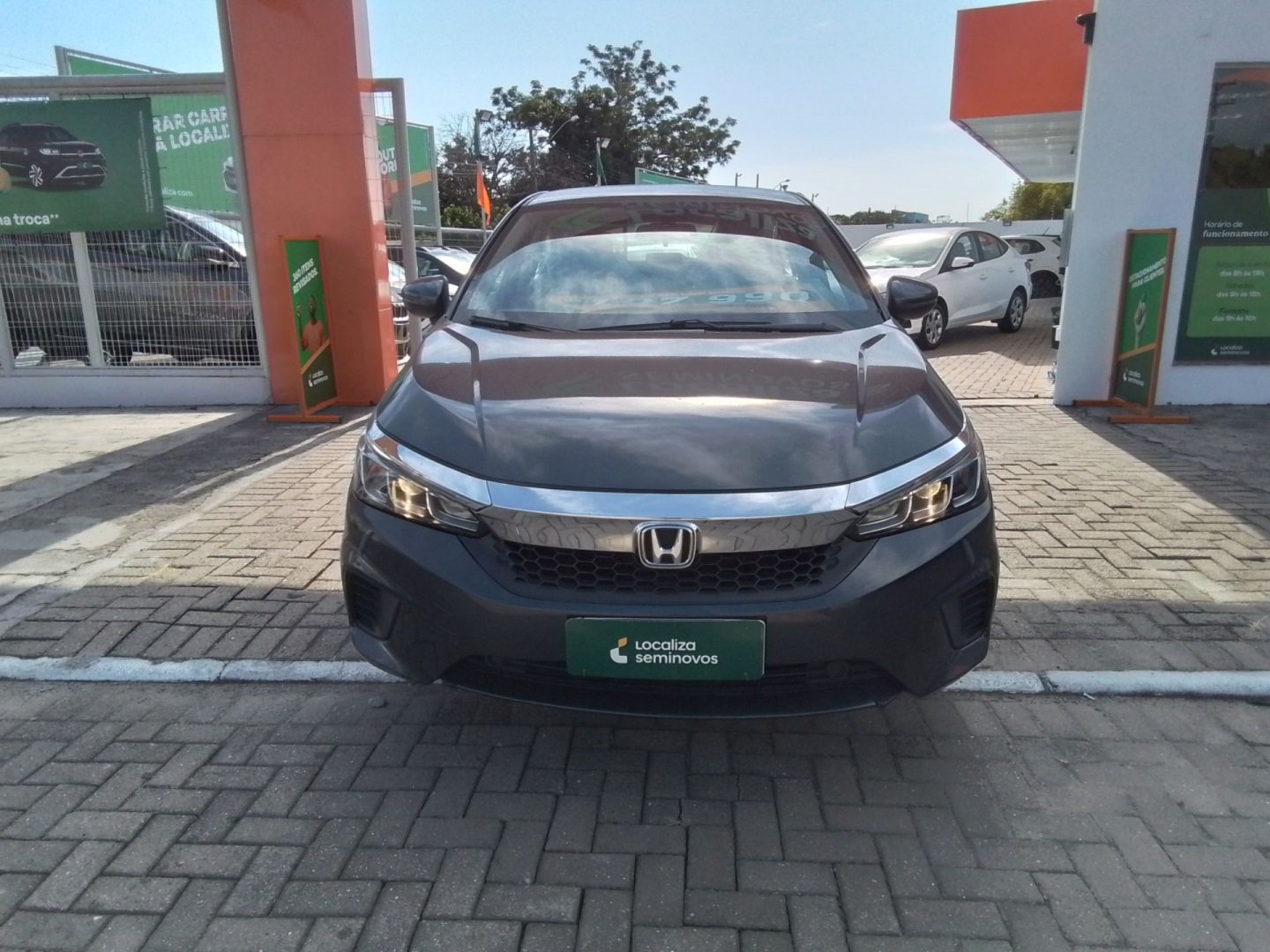 Honda City Sedan LX 1.5 Flex 16V 4p Aut. na cor Cinza em Lages / SC - 925817