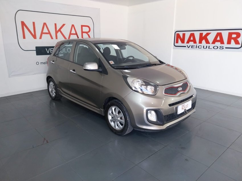 Kia Picanto EX 1.1/1.0/ 1.0 Flex Aut. na cor Cinza no Porto Alegre / RS - 925897
