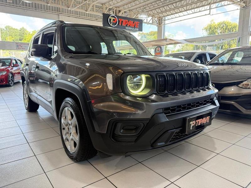 Jeep Renegade Sport Altitude 1.3 TB Flex Aut. na cor Cinza em Curitiba / PR - 925968