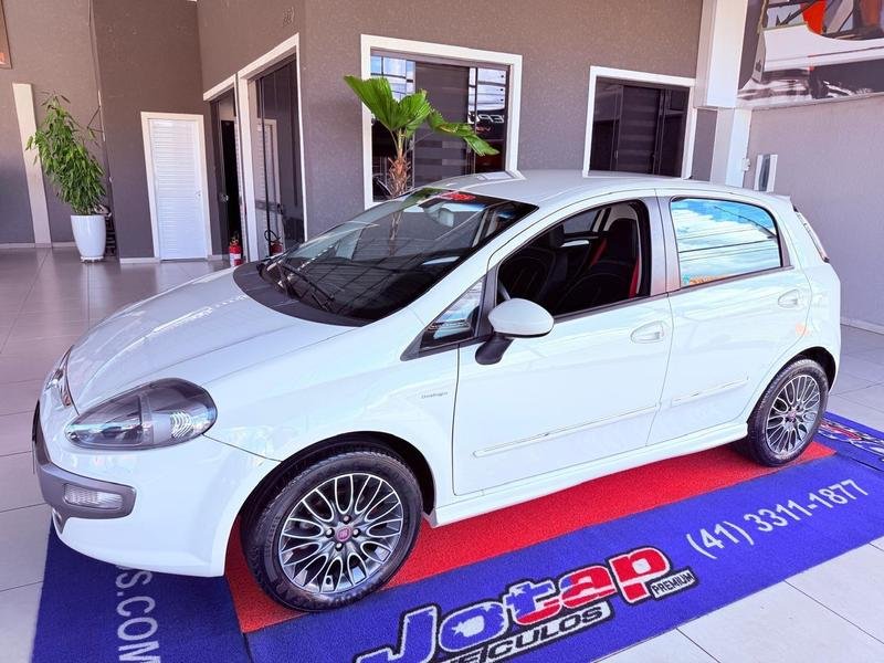 Fiat Punto Sporting Dualogic 1.8 Flex 16V 5p na cor Branco em Curitiba / PR - 926273