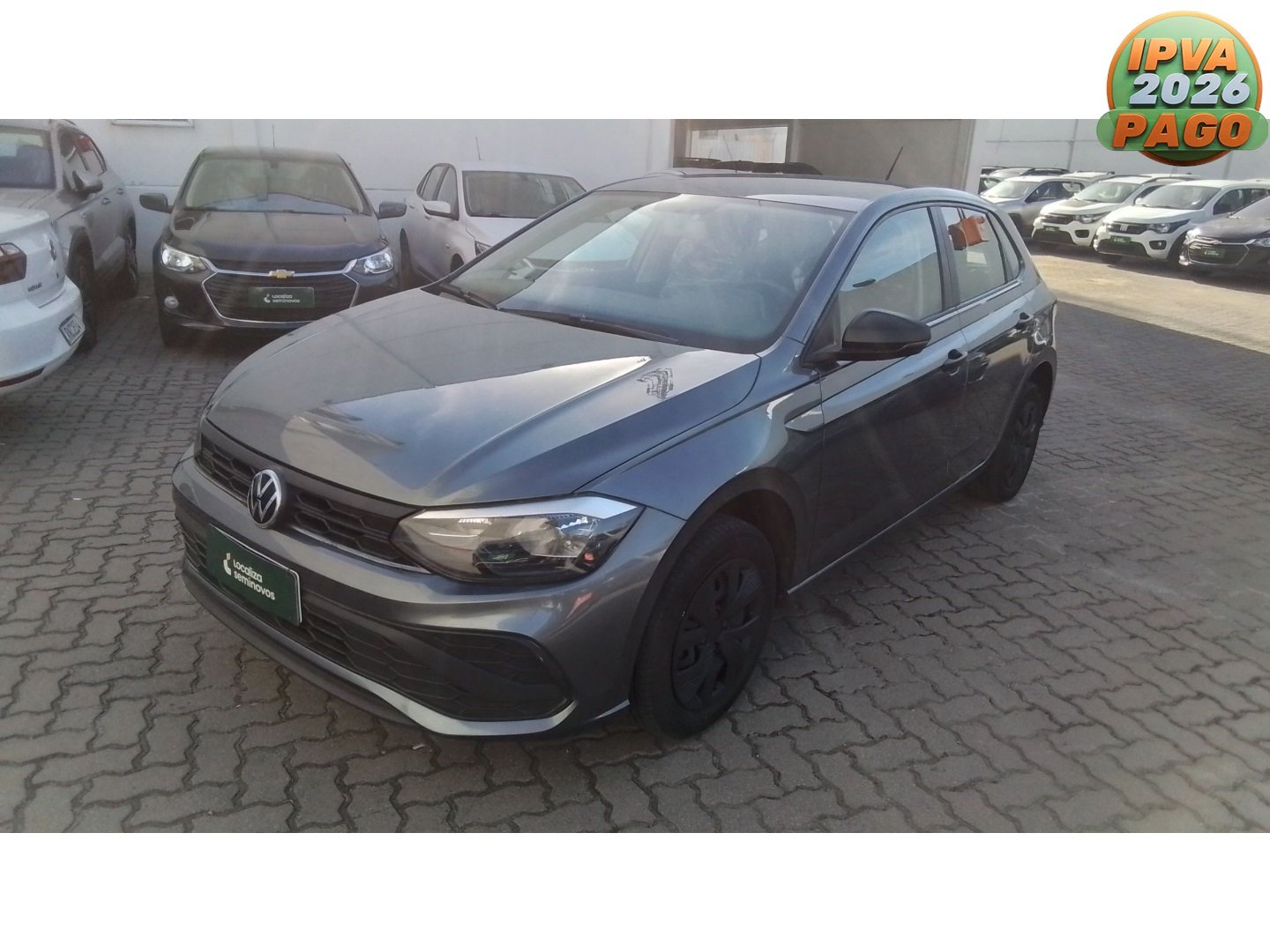 Volkswagen Polo Track Rock in Rio 1.0 Flex 12V 5p na cor Cinza no Pelotas / RS - 926575