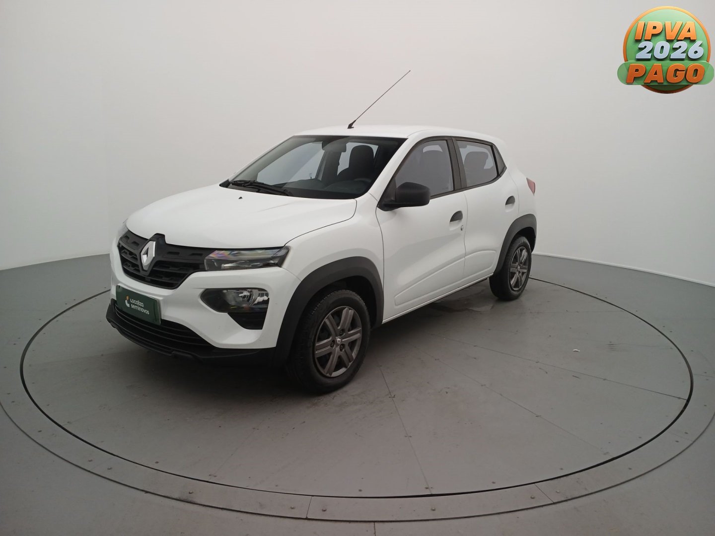 Renault Kwid Zen 1.0 Flex 12V 5p Mec. na cor Branco em Jaraguá do Sul / SC - 926660