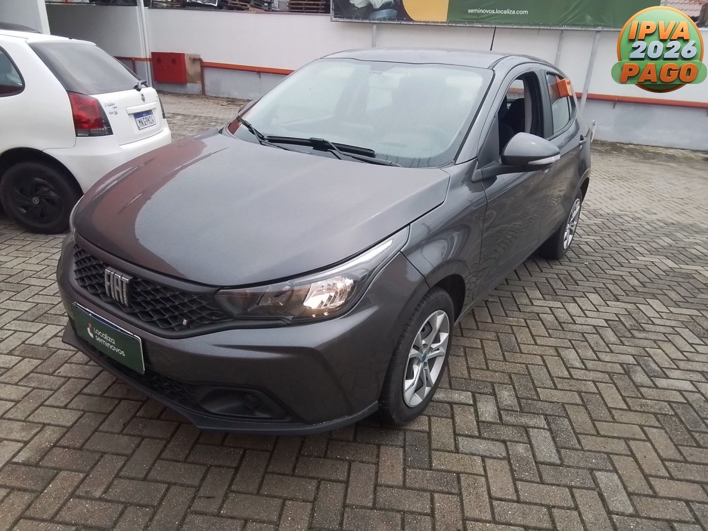 Fiat Argo DRIVE 1.0 6V Flex na cor Prata em Jaraguá do Sul / SC - 926694