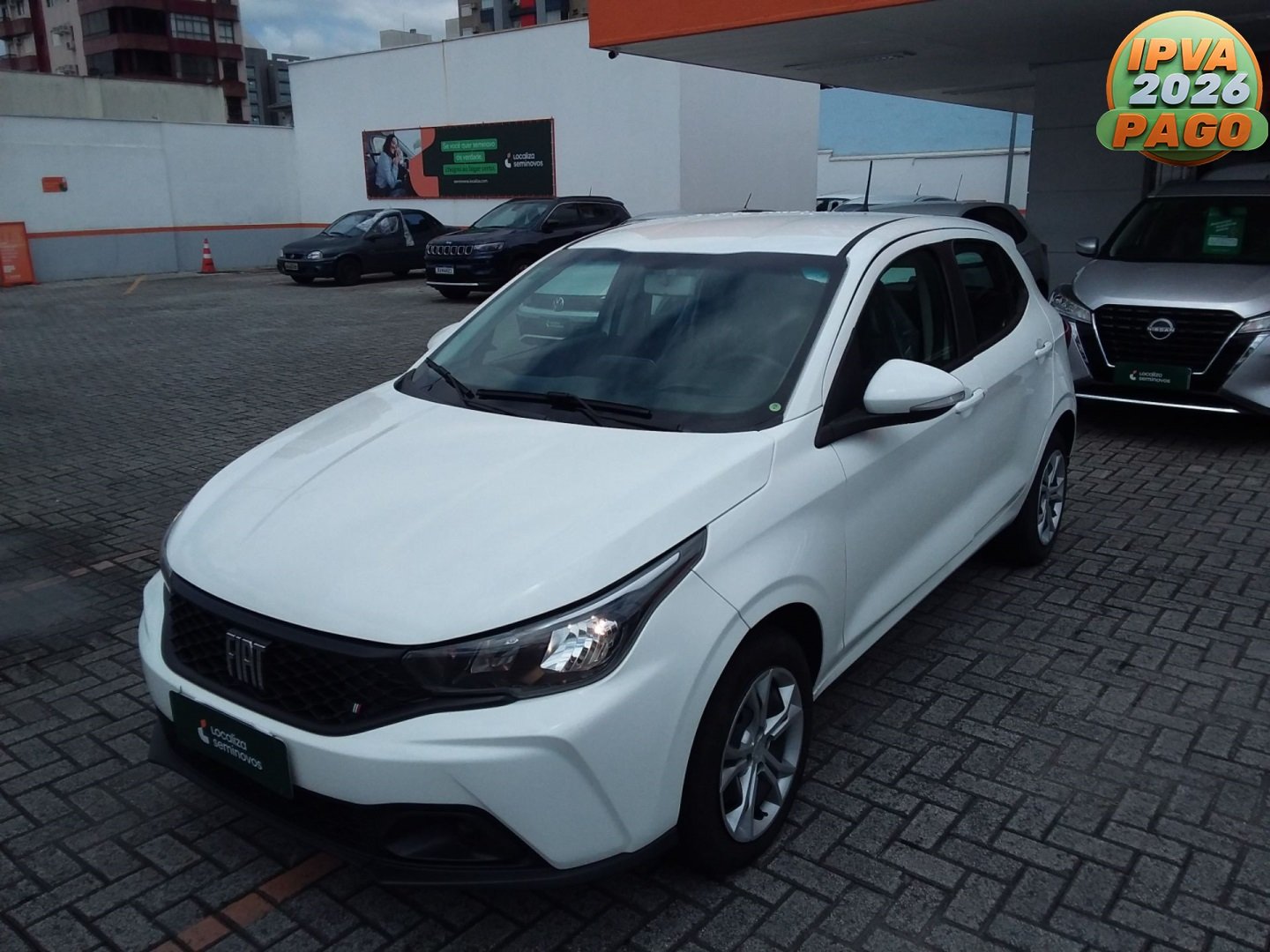 Fiat Argo DRIVE 1.0 6V Flex na cor Branco em Jaraguá do Sul / SC - 927085