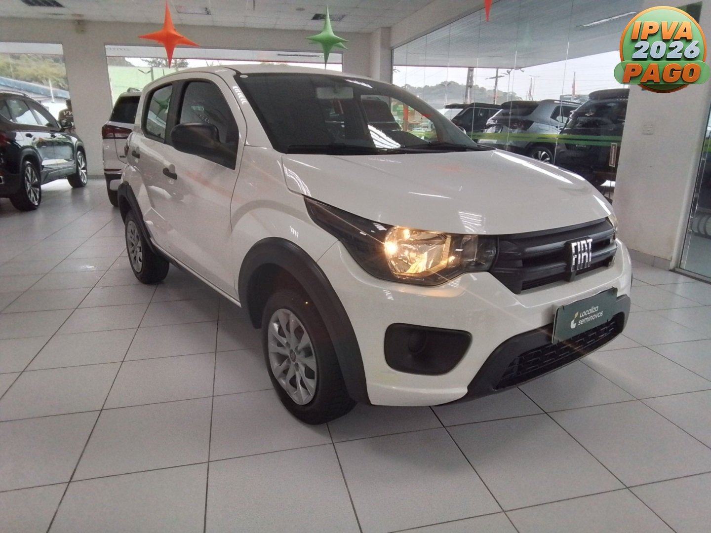 Fiat Mobi LIKE 1.0 Fire Flex 5p. na cor Branco em Joinville / SC - 927491